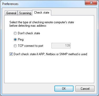 Preferences - Chec State