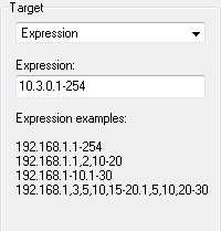 Target - Scan Expression
