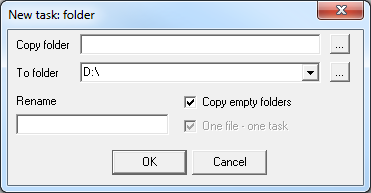 New Task - Folder