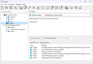 Instant Messaging Across LAN