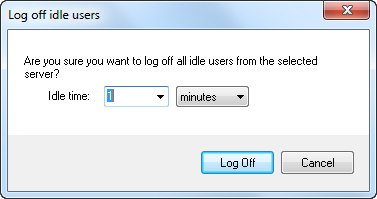 Log off Idle Users