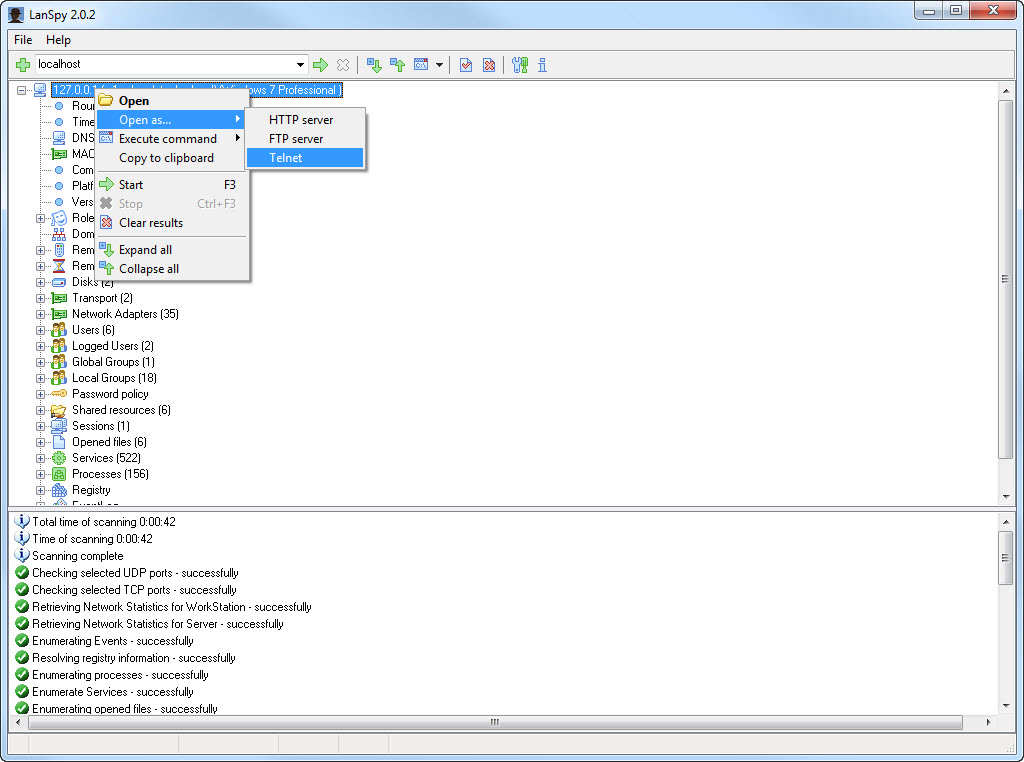 lanspy portable