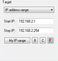 scan for mac address on network app