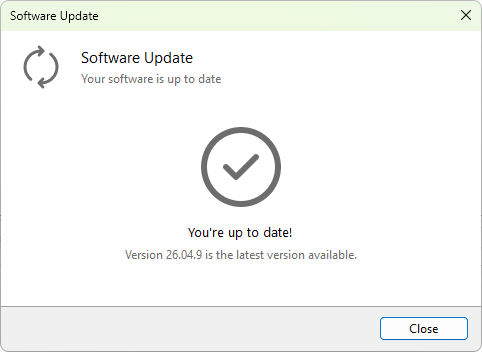 Software Update
